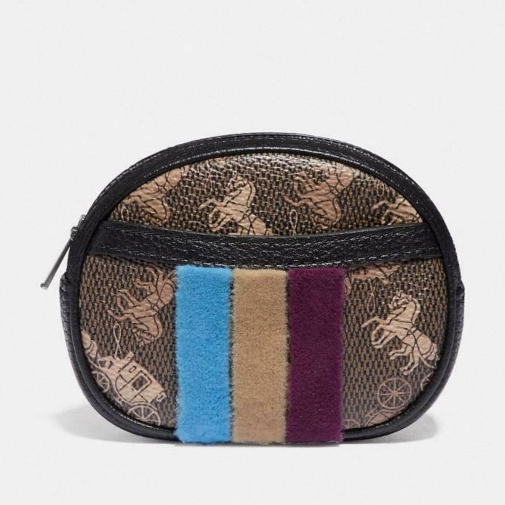 Coach Harness Buckle Reversible Belt And Pouch, 25mm